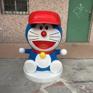 Customized Fiberglass Cartoon Figure Sculpture For Indoor And Outdoor