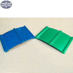 좋은 가격 광택 은색 흰색 양극 산화 처리 된 태양 광 장착 알루미늄 프로파일 - Product Image 5