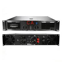 Amplificateur de puissance Classe H CA9 2 canaux, montage en rack 2U, amplificateur audio professionnel pour karaoké, mosquée, studio, système sonore