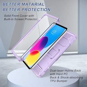 Funda para iPad 11. ª generación 11 pulgadas 2025, para iPad 10. ª generación 10,9 pulgadas <span class=keywords><strong>2022</strong></span>, funda protectora resistente de cuerpo completo - Product Image 4