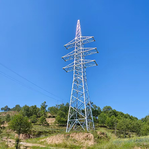 Construction de pylônes électriques pour la production d'énergie, équipement électrique et fournisseur de pylônes en treillis basse tension - Product Image 1