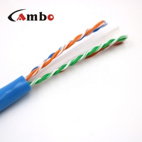 Câble réseau LAN Ethernet Cat6a LSZH UTP 10 Gigabit 500 MHz 100 m, 4 paires 23AWG, 305 m (1000 pi), CCA/CCAE/BC