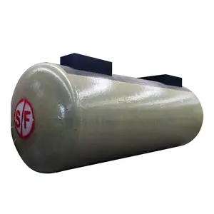 Tanque de óleo subterrâneo/recipiente para tanque de gasolina/tanque de gasolina/tanque diesel parede duplo tanque de armazenamento feito na china