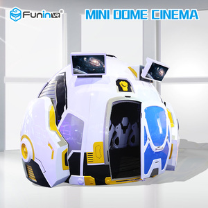 2020 ZHUOYUAN 4 sièges chaise center de divertissement Viryual Réalité 9D VR Mini Dôme Cinéma - Product Image 4