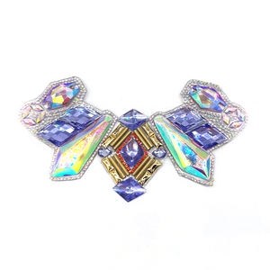 St.Croix festivali kostümleri aksesuarları kaynağı yaratıcı takı yamalar leylak serisi jel-geri Motif demir on aplike - Product Image 2