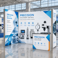 Boîte à lumière SEG premium éclairée par LED, robuste, de qualité commerciale, attrayante, double face, avec exposition d'instruments