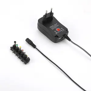 3-12v Universal AC DC Adapter 30w Multi Voltage Switching 6 Tips Power Supply Power Adapter