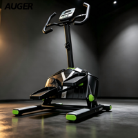 Mesin Cardio EMS Self-Generating AUGER Commercial Lateral Elliptical Trainer untuk Gym AUGER