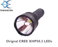 Lampe torche LED OEM C8 Plus (C8+) XHP50.2 puissante, courant de fonctionnement 6A, puissance de sortie 18W, 1 mode, lampe torche d'extérieur