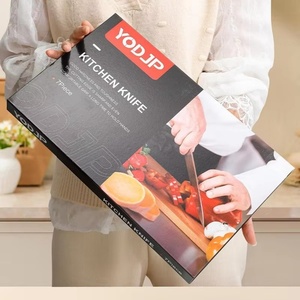 Hot Selling Stainless Steel <b>Knife</b> <b>Set</b> Kitchen Chef <b>Knives</b> Scissor Peeler Kitchen <b>Knife</b> & Accessories with Wood Grain Handle - Product Image 6