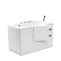 Baignoire de toilettage pour animaux de compagnie Dpbathe en acrylique, de luxe, moderne, robuste, chauffée, pour usage commercial hivernal, forte demande, haute rentabilité, vente en gros