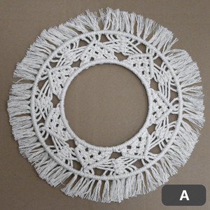Vòng Trang Trí Phòng Khách Gia Đình Treo Macrame Boho Treo Tường - Product Image 5