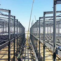 Bâtiments industriels préfabriqués en acier à assemblage rapide : ateliers, hangars, entrepôts, pôles et structures en acier