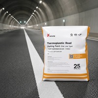 Peinture thermofusible TATU III pour marquage routier destinée à la construction routière
