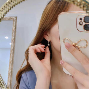 Accesorios de Plata S925 para Perlas DIY, Gancho de Oreja de Plata Simple y Moderno con Cuentas de 8-12 mm y Base Vacía para Uñas 21317 - Product Image 4