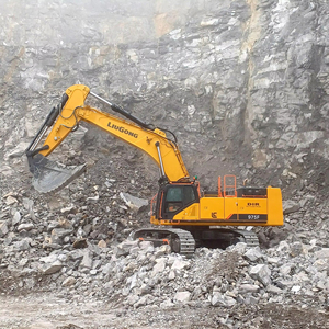 Excavatrice sur chenilles hydraulique robuste de 75 tonnes, modèle 975F, avec moteur et pompe, pour projets miniers en carrière - Product Image 6