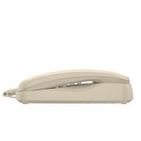 Système téléphonique filaire en plastique ABS durable High-Star pour hôtels Téléphone de salle de bain analogique pour chambres d'hôtes