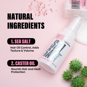 <span class=keywords><strong>Spray</strong></span> Texturizador con Sal Marina IMMETEE - Fórmula Herbal Ligera para Volumen y un Aspecto Natural Esponjoso del Cabello - Product Image 2