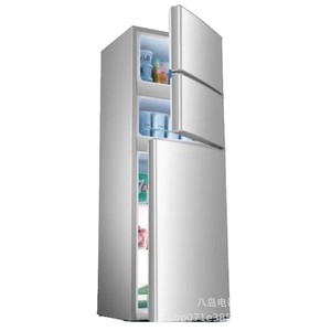 Three Door <b>Refrigerator</b> 206L Energy Efficient Compact Fridge Manual Defrost Electric Power - Product Image 5