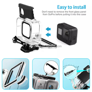 Filtro de lente de cámara para <span class=keywords><strong>Gopro</strong></span> <span class=keywords><strong>Hero</strong></span> <span class=keywords><strong>9</strong></span>, 21 en 1, lámina antivaho, funda impermeable, pantalla de vidrio templado - Product Image 4