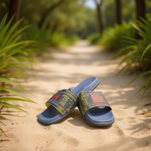 Sandalias Deportivas Planas para Hombre, 361cc Cs, Punta Abierta, Antideslizantes, Suela de Goma, Parte Superior de PU, Forro de Cuero, Verano, 36 Piezas/ct - Product Image 2