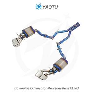 YT性能排气系统运动型带阀猫背消声器，带遥控器，适用于奔驰CLS63 AMG - Product Image 3