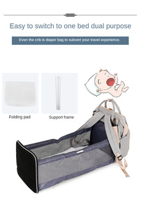 Sac à langer portable en feutre personnalisé au prix le plus bas, sac à langer pour maman et bébé, sac à dos de randonnée pour bébé, porte-bébé - Product Image 4