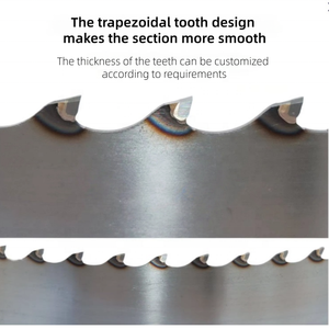 <span class=keywords><strong>ใบ</strong></span><span class=keywords><strong>เลื่อย</strong></span>สายพานอุตสาหกรรม EJ Industrial TCT ขนาด 1-1/4 นิ้ว x 144 นิ้ว สำหรับไม้เนื้อแข็งมะฮอกกานี ปลายเคลือบคาร์ไบด์ ทนทานต่อการสึกหรอเป็นพิเศษ ใช้ได้กับ OEM มาตรฐานสหรัฐอเมริกา - Product Image 5