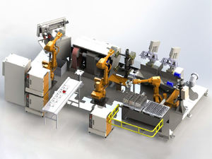 Dust Proof Design Automatic Robot Deburring <strong>Sand</strong> Belt <strong>Grinder</strong> Machine Polishing Grinding Sanding Machine - Product Image 4