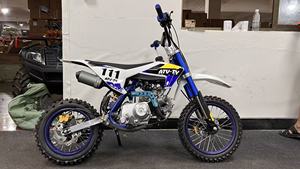 Prix direct usine – Moto tout-terrain 110cc 4 temps à démarrage électrique avec freins à disque hydrauliques pour adolescents et adultes - Product Image 3