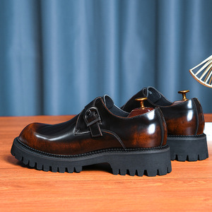 Luxurious genuine leather <b>pointed</b>-<b>toe</b> business with elegant style, breathable and lightweight shoe designers custom made - Product Image 2