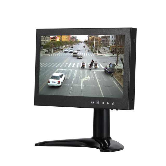 Industrial Pc Led Wall Mount Small Pc Screen 7 Inch Mini Monitor 1024*600 Cctv Monitor Screen for Security System