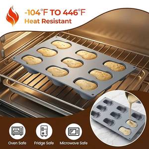Moule à gâteau en silicone antiadhésif de qualité platine LFGB sans BPA, en forme de champignon à 12 cavités, personnalisable en usine MUYULINS - Product Image 3