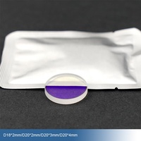 Lentille de protection pour laser à fibre Yongli Dia.18/20mm Thk2/3/4mm 20/50/100Pcs 1064nm Machine de gravure et de découpe au laser à fibre