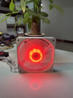 Kipas Casing Komputer LED Warna-warni Desain Terbaru PWM 120mm Ventiladores PC ARGB Fan Plastik