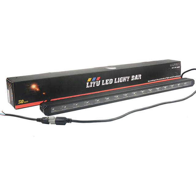 Ultra-thin Floodlight Bar Yellow White Dual Light Off Road Truck Tractor Accessories Led Light Bar Car Lighting System
