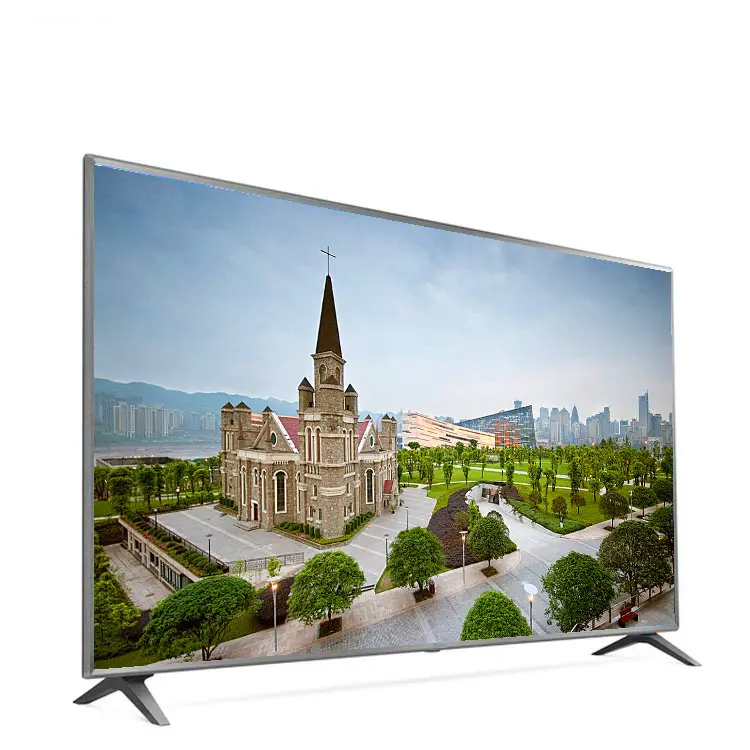2023 뜨거운 판매 색상 스마트 led LCD TV 65 인치 블랙 테이블 텔레비전 4k
