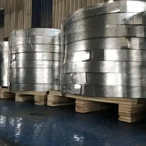 Rollo de Fleje de Acero Galvanizado Premium Resistente a la Corrosión para Abrazaderas de Tuberías y Aplicaciones de Embalaje - Product Image 1