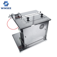 Machine d'étiquetage semi-automatique à commande numérique pour coins de cartons, à moteur électrique haute efficacité, avec écran tactile