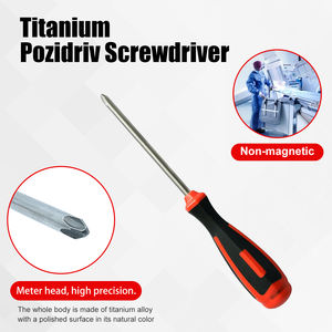 Duitse stijl titanium pozidriv schroevendraaier met niet-magnetische sleutel voor industrieel gebruik SFREYA T1064 - Product Image 2