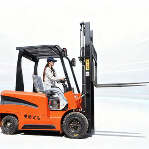 รถยกไฟฟ้า4ล้อสำหรับงานหนักออฟโรดปรับแต่งได้พร้อมมอเตอร์ไฟฟ้ากระแสสลับ CE ISO ใหม่เต็มรูปแบบได้รับการรับรองจากผู้ขาย - Product Image 1