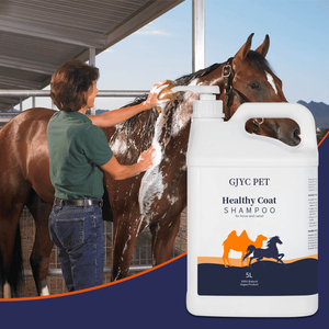 Shampoo per cavalli con cura e pulizia profonda e frizzante, sicuro per raffreddare la pelle sensibile e rinfrescare il <span class=keywords><strong>lavaggio</strong></span> dei cavalli - Product Image 2