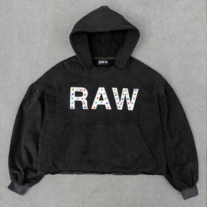 Felpa Personalizzata DCY, Produttore di Felpe con Stampa in Rilievo e Fodera in Raso per Uomo, Felpa Pesante con Zip - Product Image 3