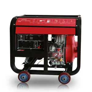 electricity 50HZ 230V 7kw 7.5 kva 220V 110V portable diesel generator for outdoor work