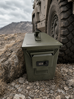 Boîte de rangement compacte et portable pour le camping, les voyages et la maison, avec boîte à munitions en plastique résistant à l'humidité