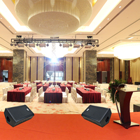 Speaker Monitor Profesional Pasif 12 Inch Baru, Sistem Pemantauan Suara Aktif, Speaker Monitor Panggung Studio Audio