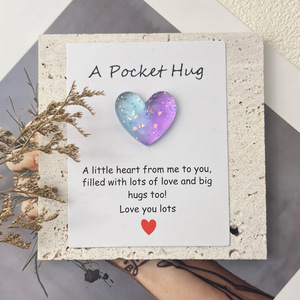 Biglietto d'Auguri <span class=keywords><strong>Pop</strong></span>-up per San Valentino con Cuore in Resina Ecologica, Decorazione Regalo - Product Image 5