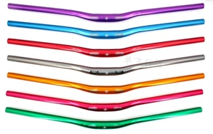 Manubrio de <span class=keywords><strong>Bicicleta</strong></span> de <span class=keywords><strong>Montaña</strong></span> UNO, Barra Curva Plateada de 31.8 mm, 640/680/720/760/800 mm, Manubrio Plano Elevado para <span class=keywords><strong>Bicicleta</strong></span> - Product Image 3