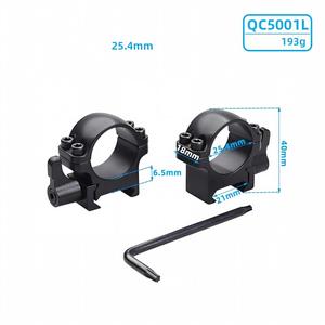 Lightweight Steel Quick Release Lens Bracket, Dual-Size Low Profile Optical <strong>Holder</strong> for Outdoor Field Observation Sports - Product Image 2