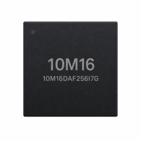 Microcontrolador 10M16DAF256A7G, Circuito Integrado de Montaje Superficial, Paquete 256FBGA, 81 E/S, Memoria Flash de 320K